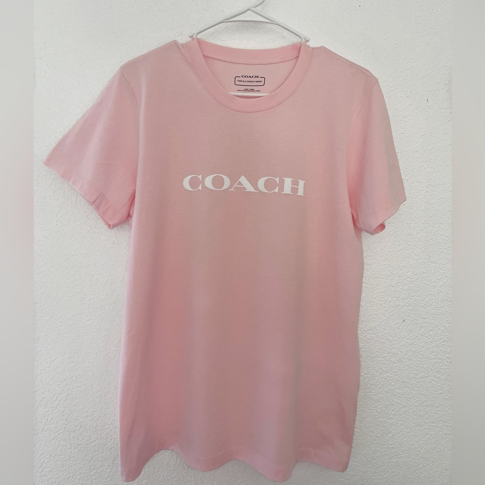 Pink Coach T-shirt, Size L